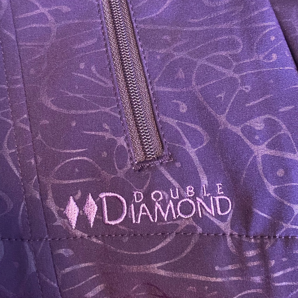 Double Diamond Soft Shell Women’s NWT Purple Jacket Size S - Picture 7 of 14